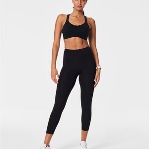 SPANX Booty Boost Black 7/8 Leggings NWT
